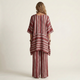 Kiara | Two-Piece Striped Cotton-Linen Set | The Bellemont Sisters Australia