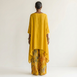 Cariola | Cotton-Silk Two-Piece Set with Asymmetric Tunic | The Bellemont Sisters Australia