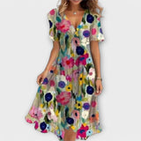 Rydicea | Elegant Dress – Multicolor | The Bellemont Sisters Australia
