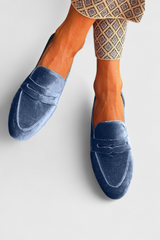 Olivrah™ | Comfortable Loafers – Blue | The Bellemont Sisters Australia