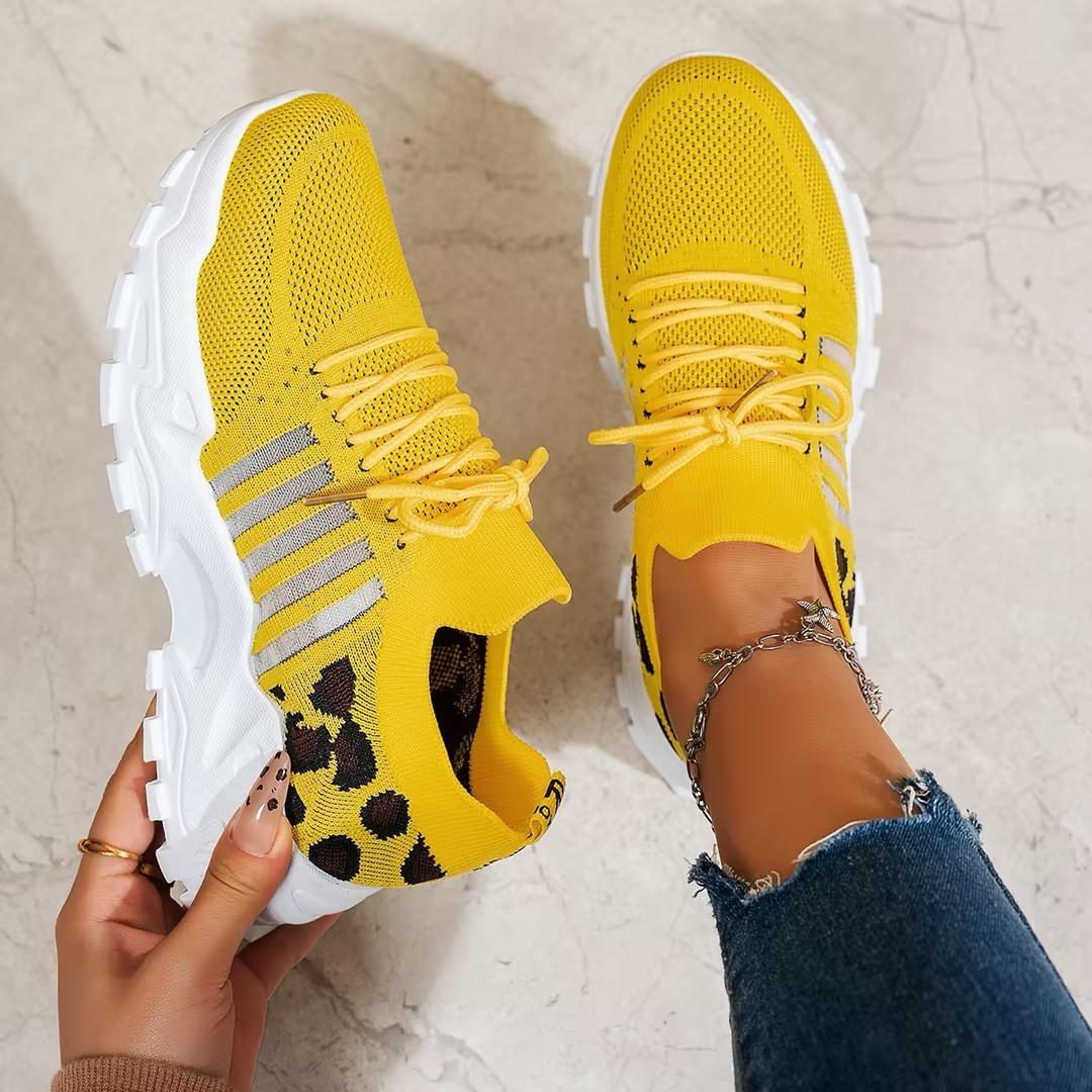 Maica | Orthopedic Sneakers – Yellow | The Bellemont Sisters Australia