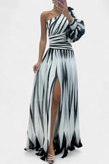 Aubryzah | Sophisticated Maxi Dress – White | The Bellemont Sisters Australia