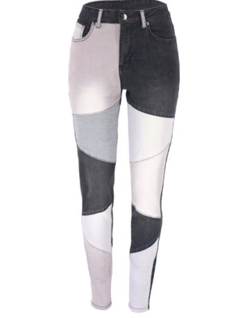 Calliope - Tube Pants With Color Block Pattern | The Bellemont Sisters Australia