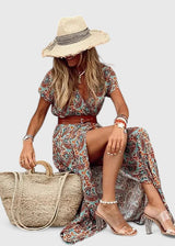 Alleta | Sophisticated Maxi Dress | The Bellemont Sisters Australia
