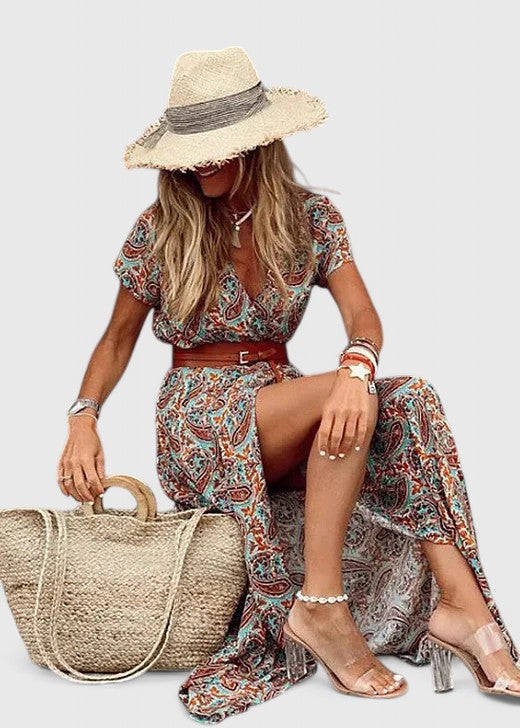 Alleta | Sophisticated Maxi Dress | The Bellemont Sisters Australia