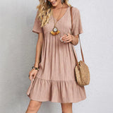 Susie™ Bohemian Casual Dress – Light Pink | The Bellemont Sisters Australia