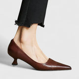 Nyah | Orthopedic Heels – Brown | The Bellemont Sisters Australia