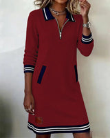 Elena™ | Long Sleeve Cotton Dress | The Bellemont Sisters Australia