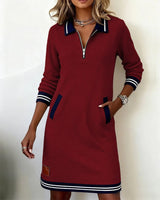 Elena™ | Long Sleeve Cotton Dress | The Bellemont Sisters Australia