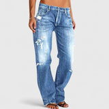 Lianette | Elegant Jeans – Blue | The Bellemont Sisters Australia