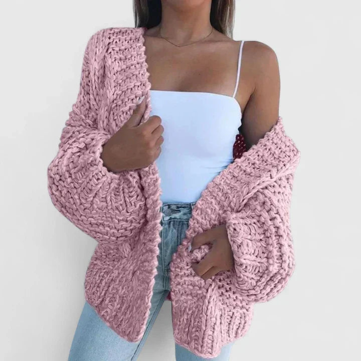 Yvanderliah | Comfortable Cardigan – Pink | The Bellemont Sisters Australia