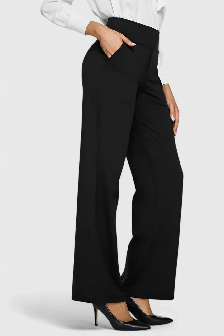 Ame | Elegant Pants – Black | The Bellemont Sisters Australia