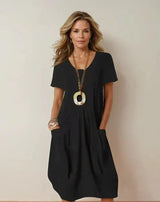 Kwani | Easy Casual Flow Dress | The Bellemont Sisters Australia