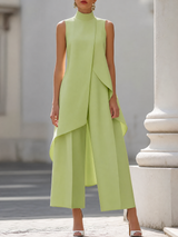 Camara™ | Elegant Formal Occasion Pant Set – Green | The Bellemont Sisters Australia
