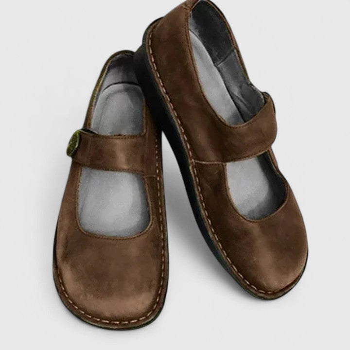 Violetta | Orthopedic Shoes – Brown | The Bellemont Sisters Australia