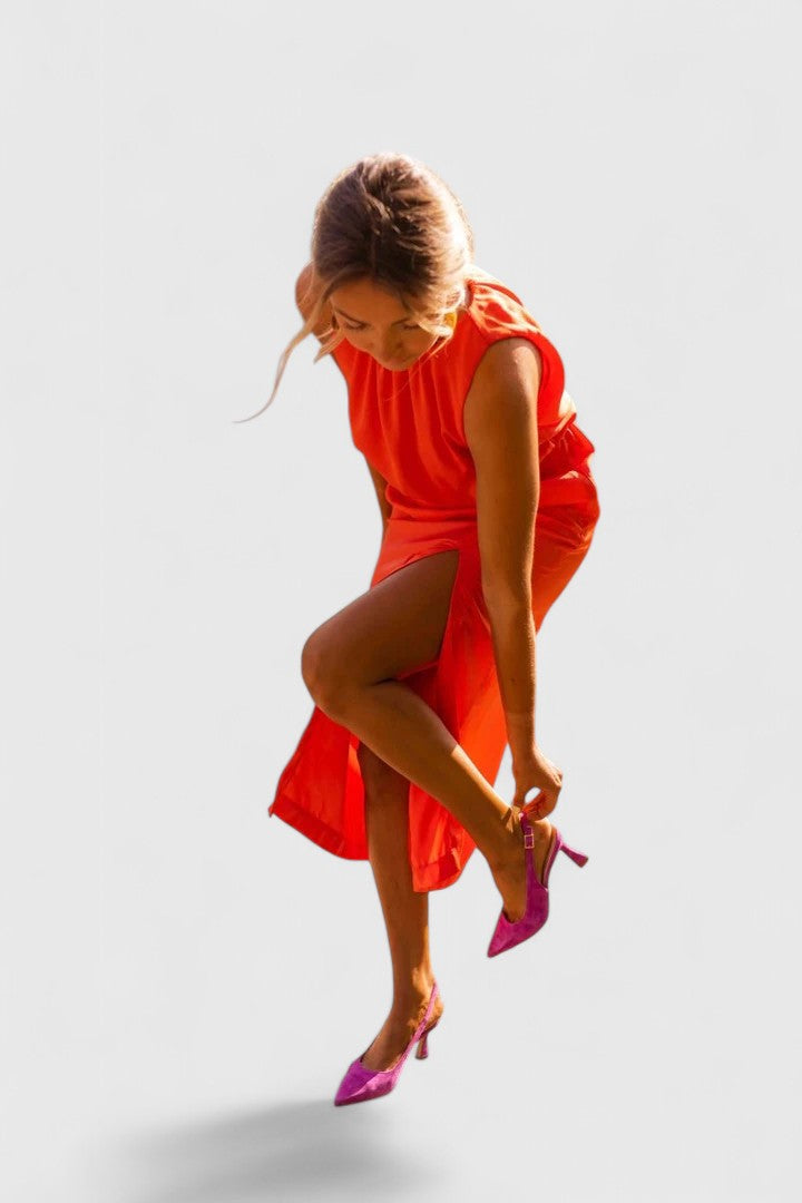 Theonae | Comfortable Midi Dress | The Bellemont Sisters Australia