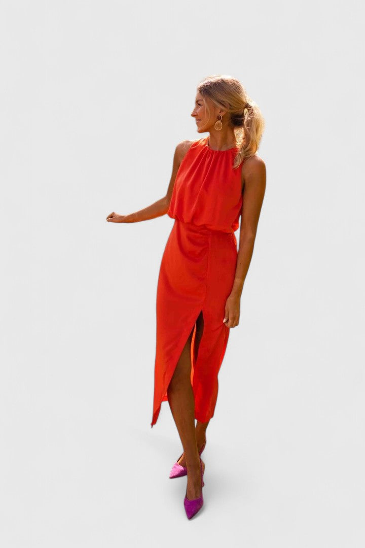 Theonae | Comfortable Midi Dress | The Bellemont Sisters Australia