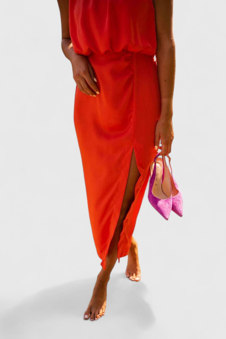 Theonae | Comfortable Midi Dress | The Bellemont Sisters Australia