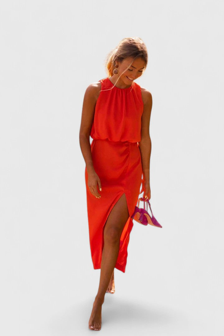 Theonae | Comfortable Midi Dress | The Bellemont Sisters Australia
