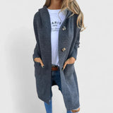 Dia | Elegant Cardigan – Gray | The Bellemont Sisters Australia