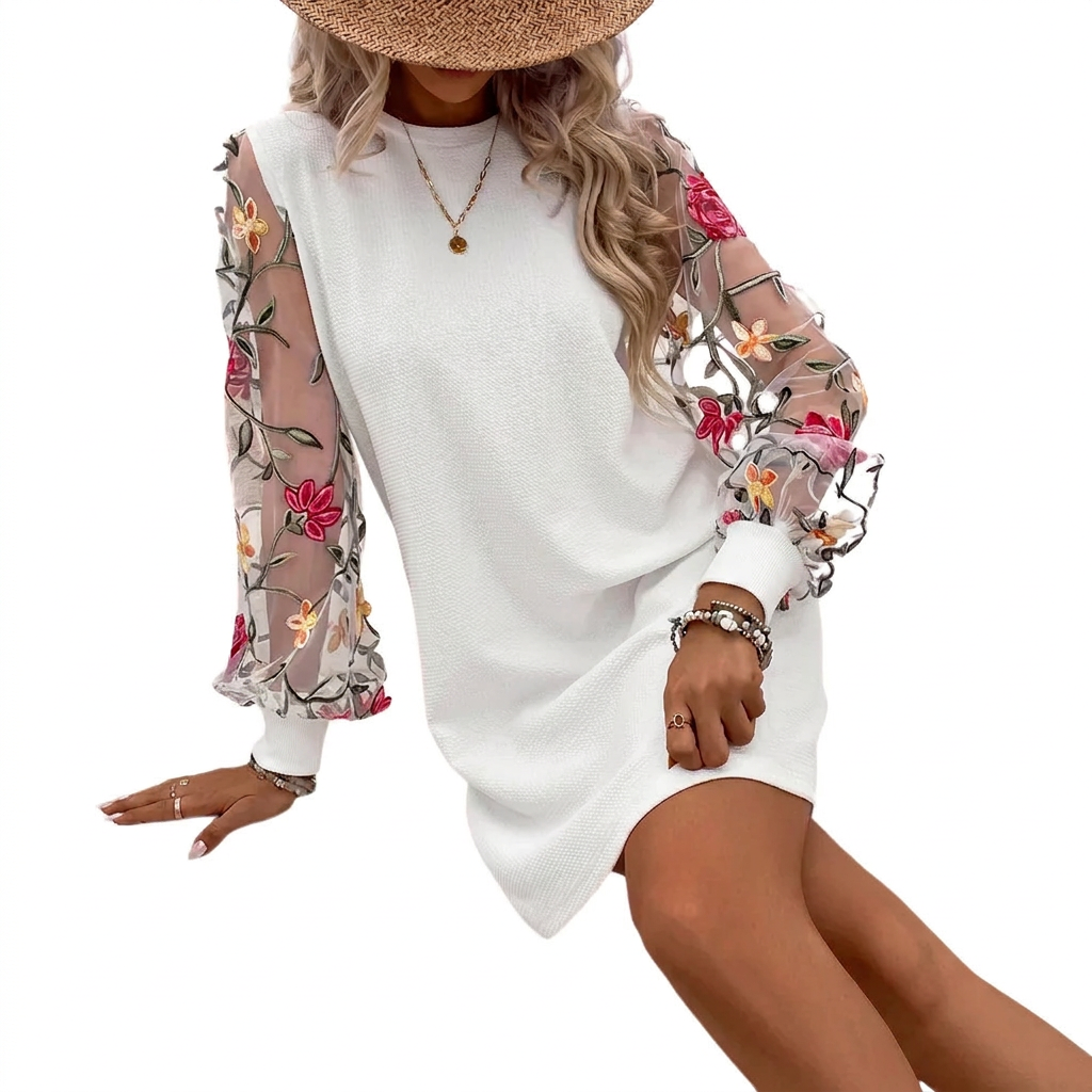 The Mireille Dress – White | The Bellemont Sisters Australia