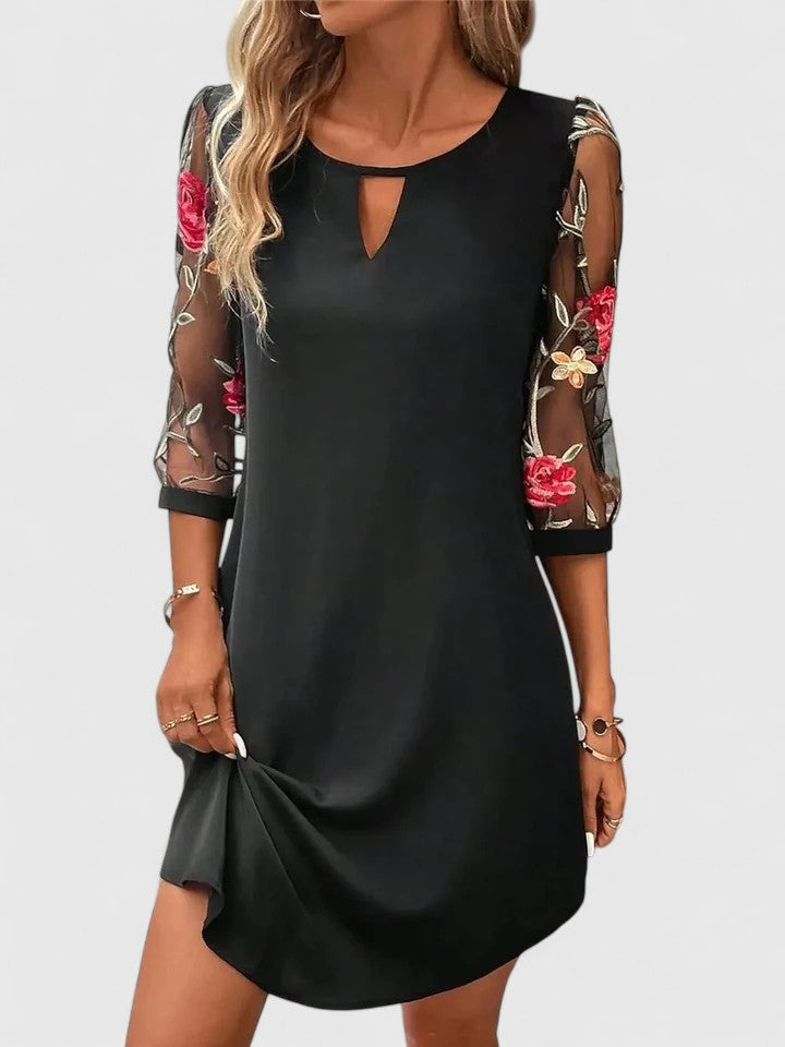 Raveline | Elegant Summer Dress – Black | The Bellemont Sisters Australia