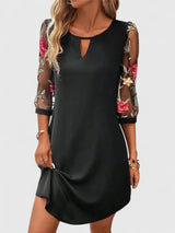 Raveline | Elegant Summer Dress – Black | The Bellemont Sisters Australia