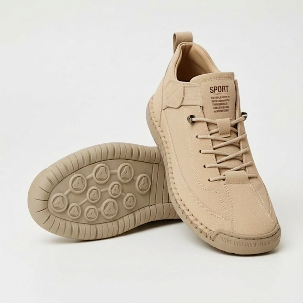 Rosie – Comfortable and Orthopedic Sneakers – Beige | The Bellemont Sisters Australia