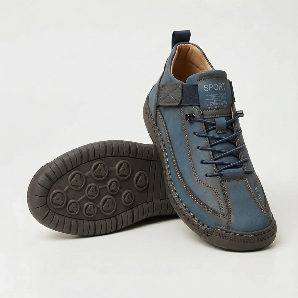 Rosie – Comfortable and Orthopedic Sneakers – Dark Blue | The Bellemont Sisters Australia
