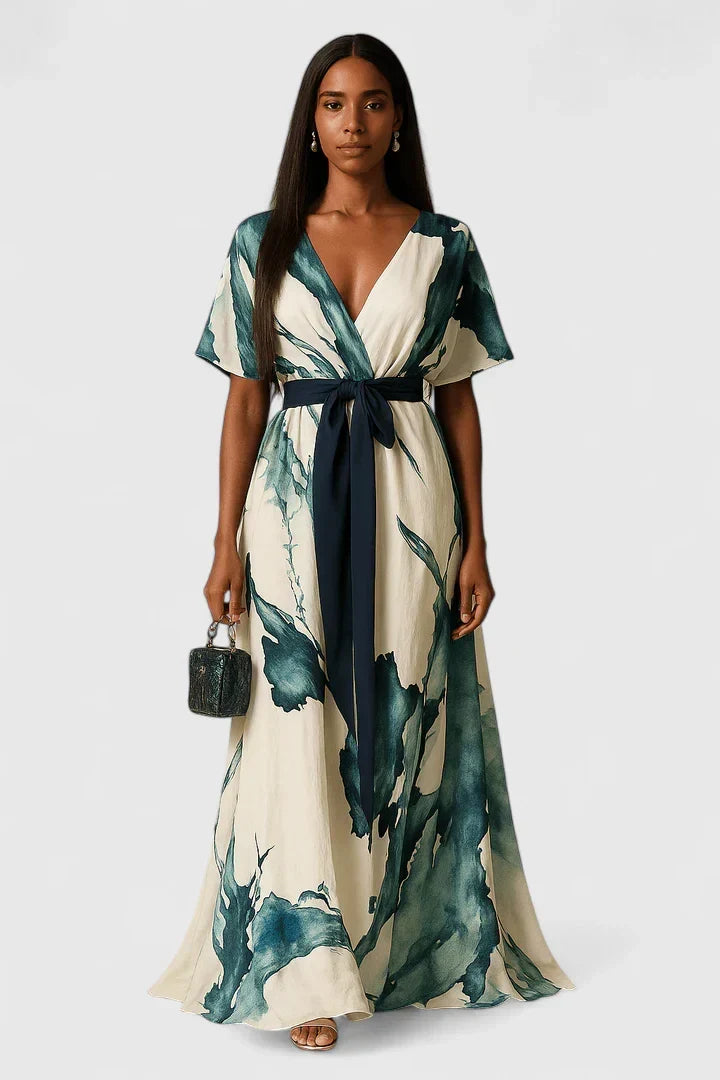 Xavrynah | Sophisticated Dress – Green | The Bellemont Sisters Australia