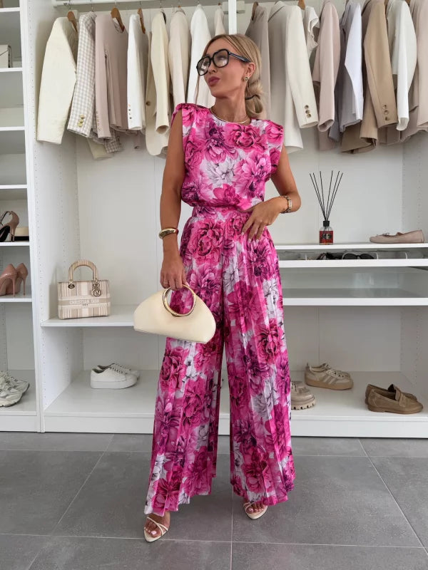 Evelyn™ Elegant 2-Piece Set – Fuchsia | The Bellemont Sisters Australia