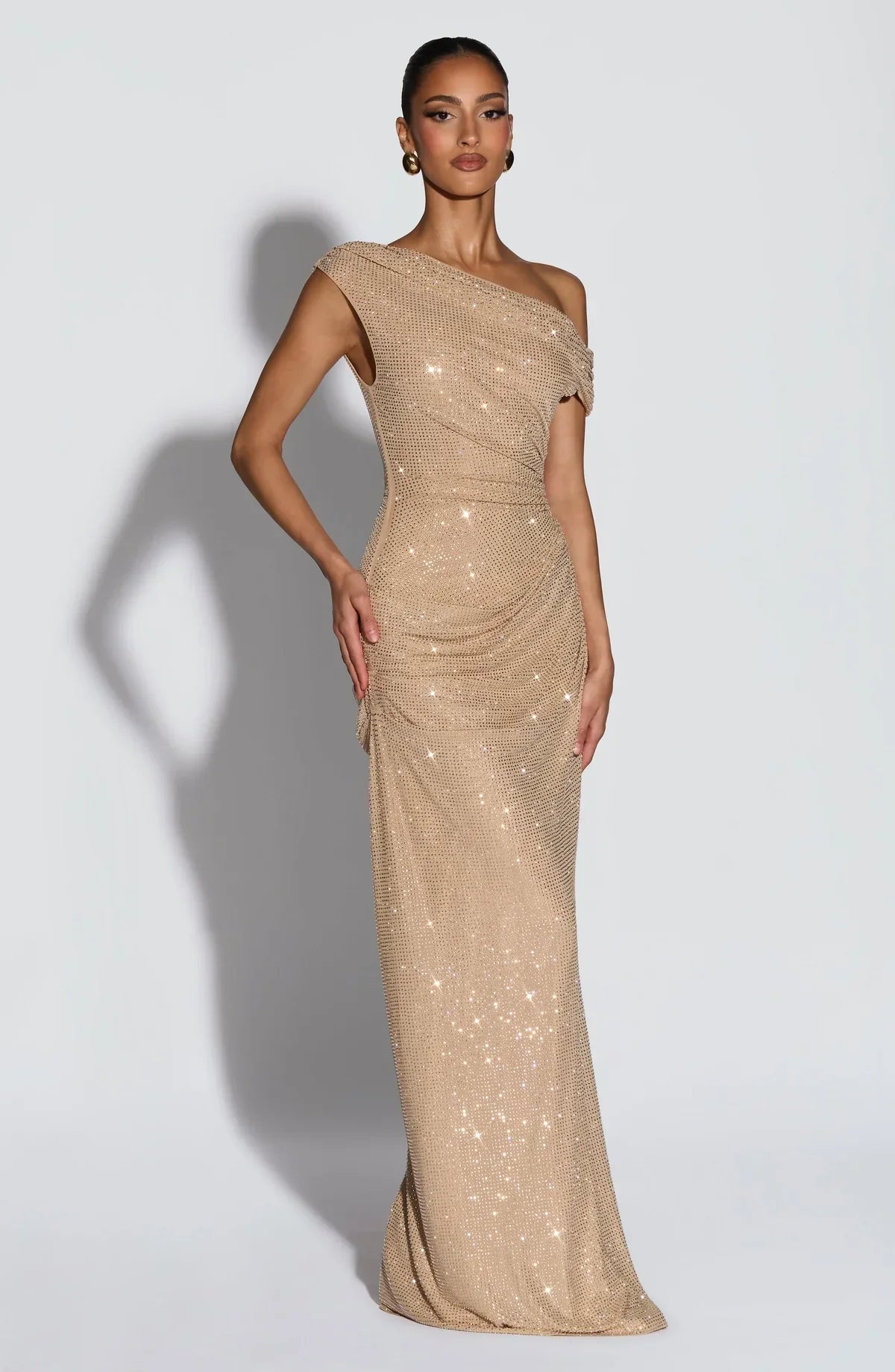 Helena | Women's Evening Sparkle Maxi Dress | The Bellemont Sisters Australia