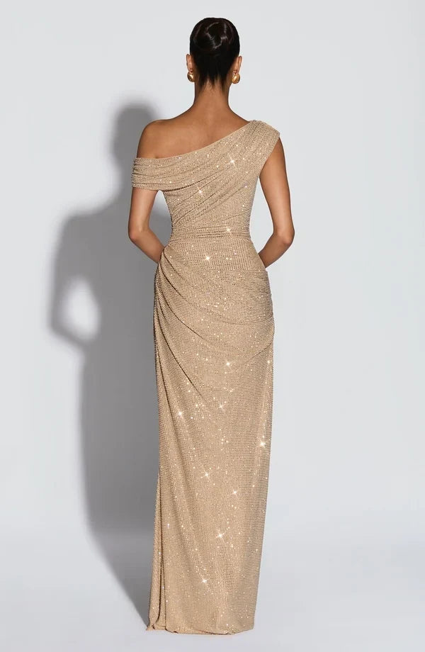 Helena | Women's Evening Sparkle Maxi Dress | The Bellemont Sisters Australia
