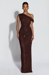 Helena | Women's Evening Sparkle Maxi Dress | The Bellemont Sisters Australia