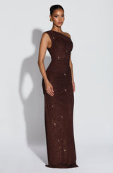 Helena | Women's Evening Sparkle Maxi Dress | The Bellemont Sisters Australia