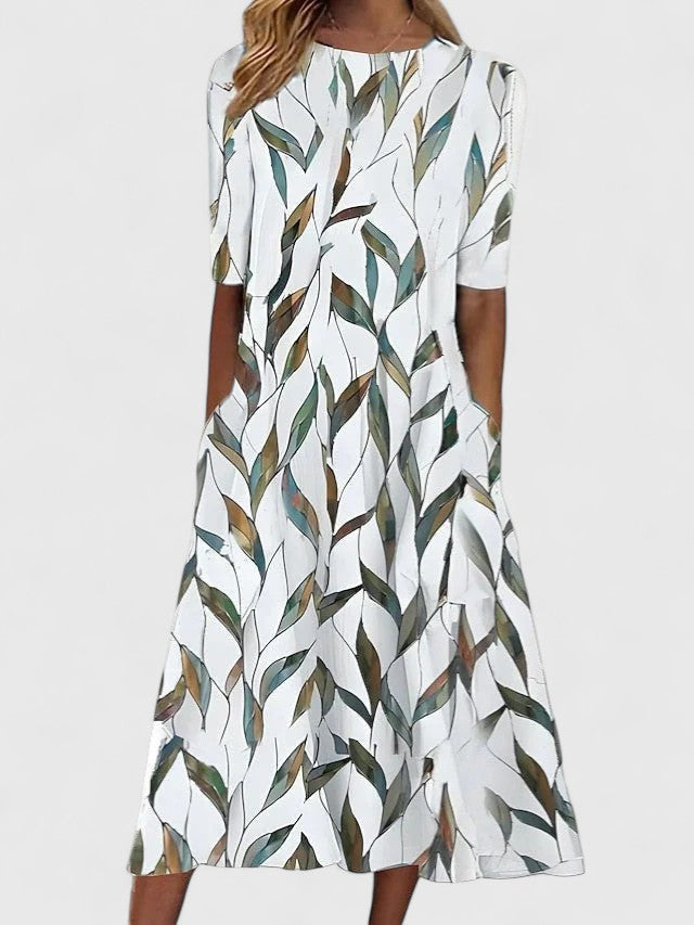 Karelieth | Sophisticated Midi Dress – Green | The Bellemont Sisters Australia