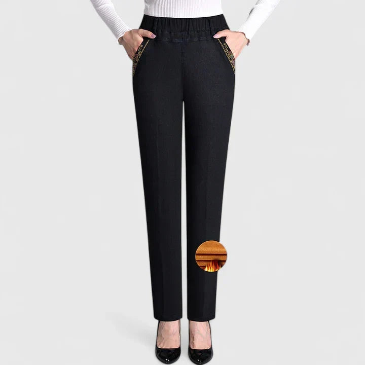 Caryzelle | Sophisticated Pants – Black (Winter Thickness) | The Bellemont Sisters Australia