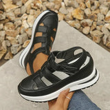 Isadora | Closed-Toe Sneaker Sandals – Carbon Black | The Bellemont Sisters Australia