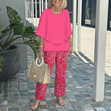 Wenda™ Effortless Two-Piece Set – Pink | The Bellemont Sisters Australia