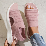 Zina - Breathable Knit Platform Sandals – Pink | The Bellemont Sisters Australia