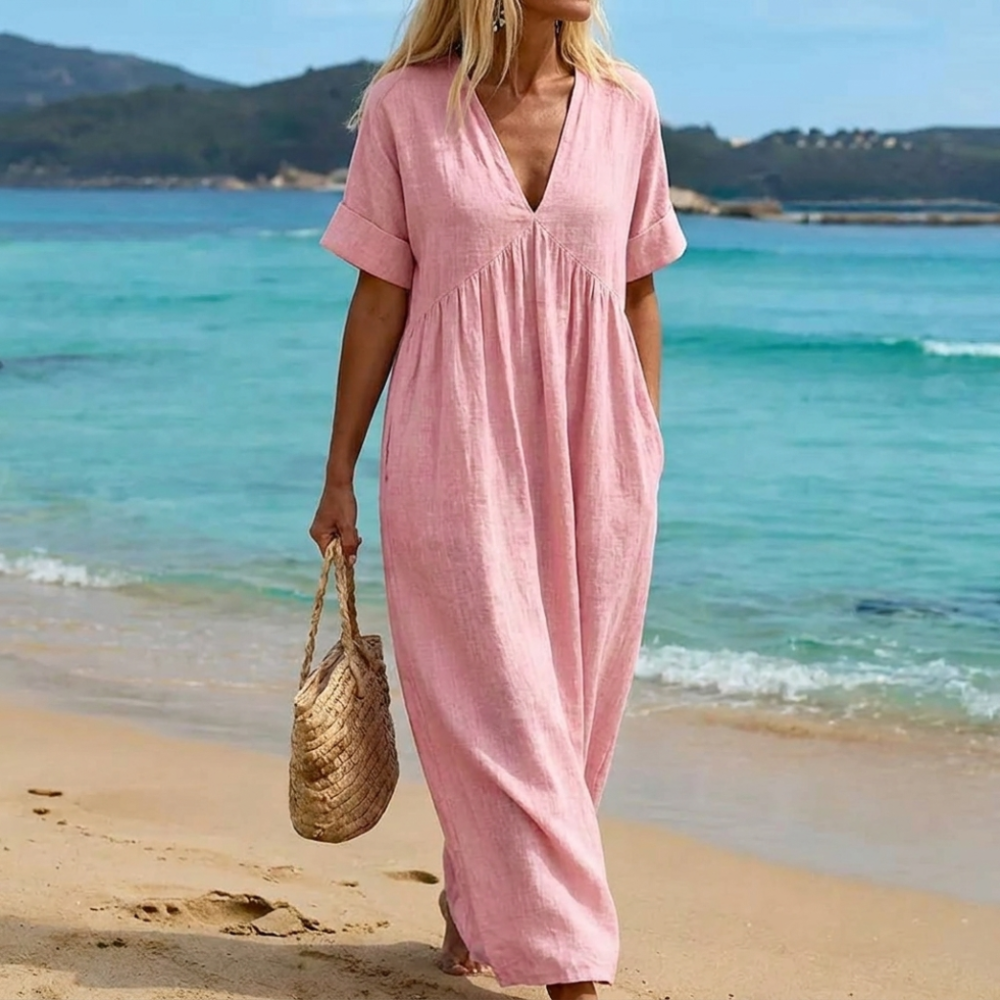 Viviana™ | Effortless Long Dress | The Bellemont Sisters Australia