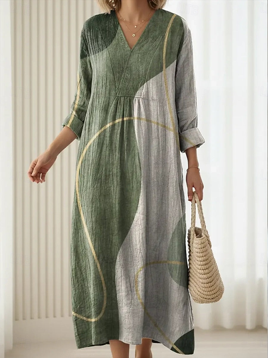 Lara™ | Everyday Comfort Dress – Green (almost sold out) | The Bellemont Sisters Australia