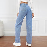 Mia | Women's High Waist Wide Leg Jeans | The Bellemont Sisters Australia