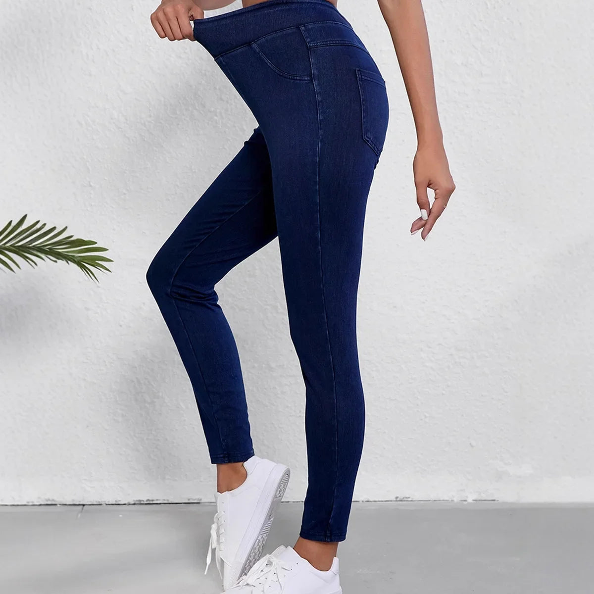 Eleanor | Women’s Slim Fit High-Rise Stretch Jeans | The Bellemont Sisters Australia
