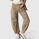 Rain | Comfortable Wide-Leg Pants – Beige | The Bellemont Sisters Australia